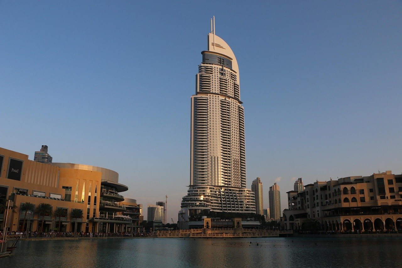 Beautiful Dubai building.