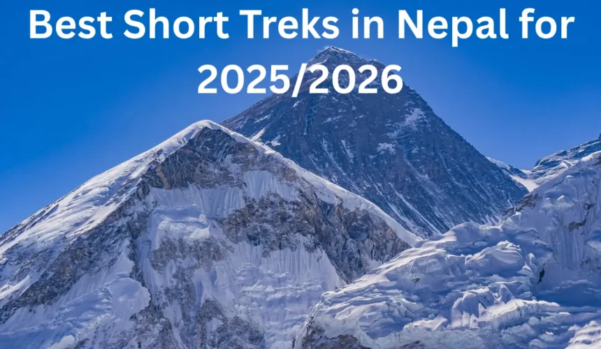 Breathtaking Himalayan scenery captured during one of the best short treks in Nepal – perfect for 2025 and 2026 adventure seekers.