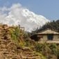 beautiful vullage in annapurna 1 85x85